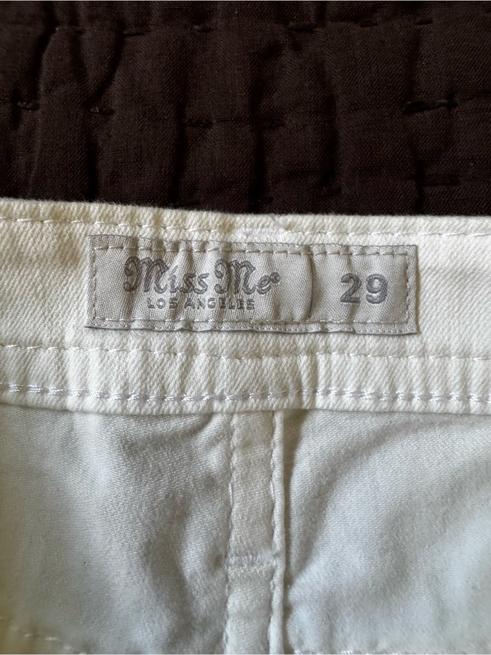Miss Me White Slim Fit High-Rise Women’s Jeans nwt - Picture 2 of 3